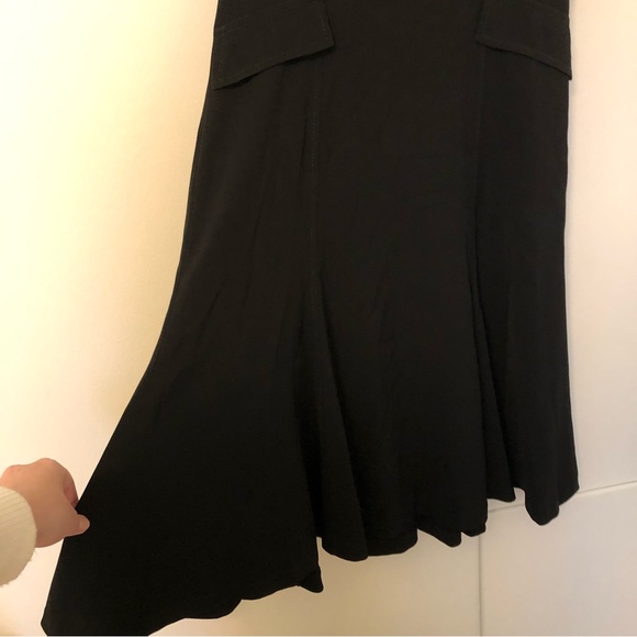 Karen Millen Black Cap Sleeve Dress - Picture 4 of 10